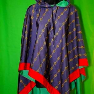 Gucci Reversible Monogram Poncho